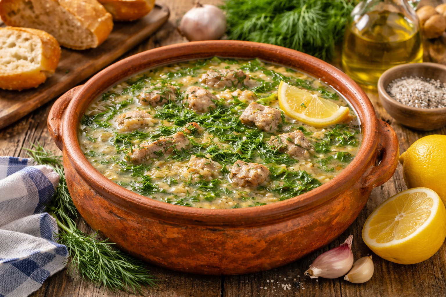 Magiritsa Soup Recipe